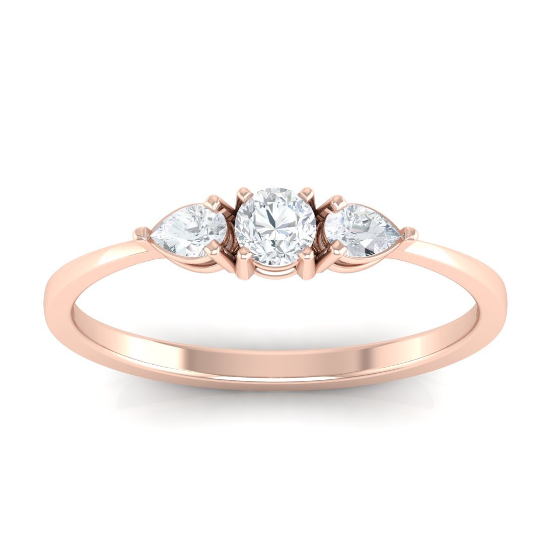 Engagement ring guide | Side stone ring 
