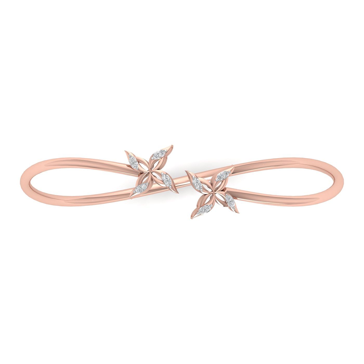 Rose gold Juliana Diamond Bracelet design for women