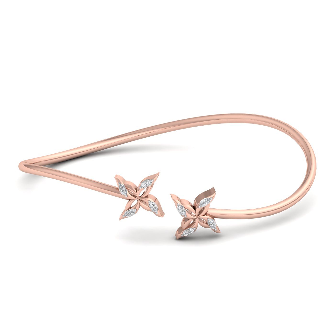 Rose gold Juliana Diamond Bracelet design for women