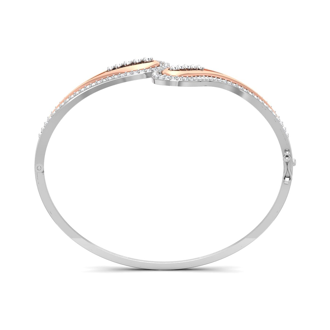 White gold Lily Diamond Bracelet for women
