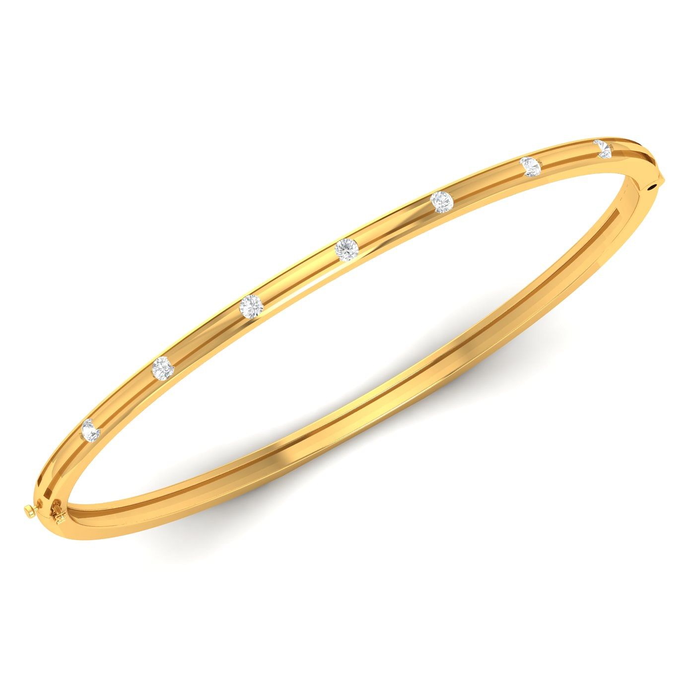 Yellow gold Callista Diamond Bracelet daily wear