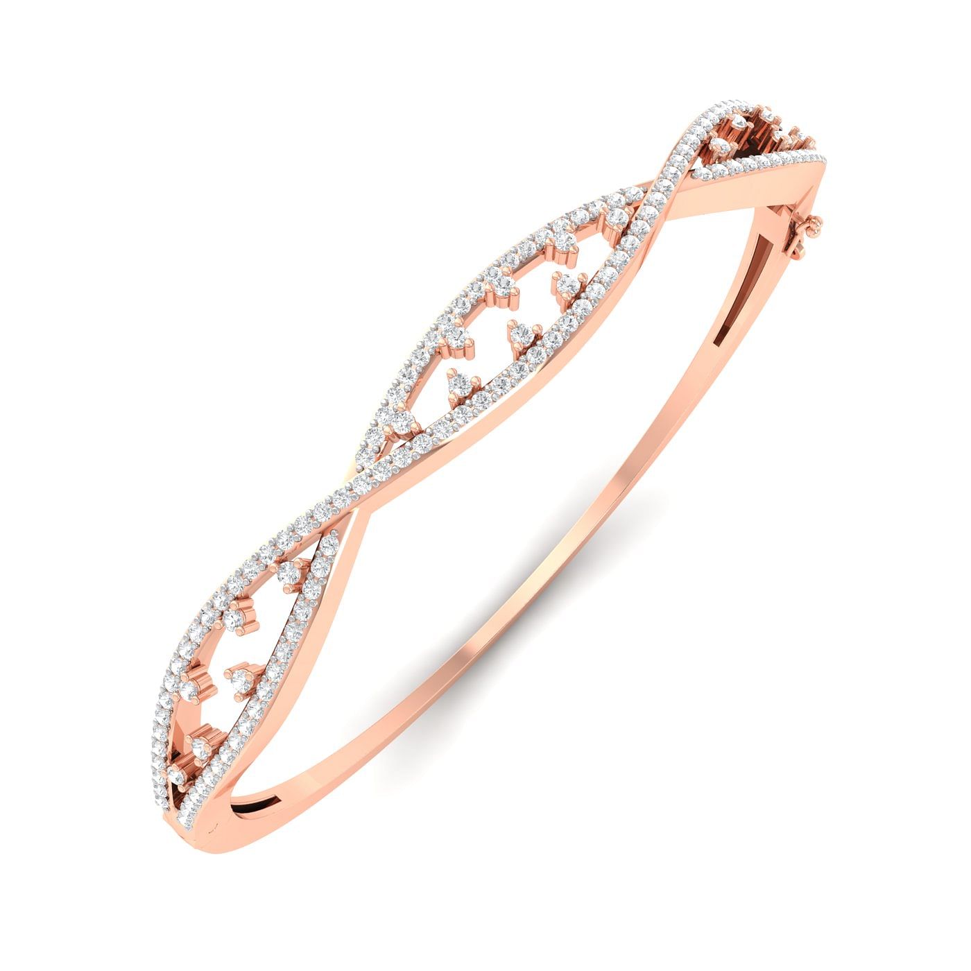 Rose gold Heidi Diamond Bracelet for engagement
