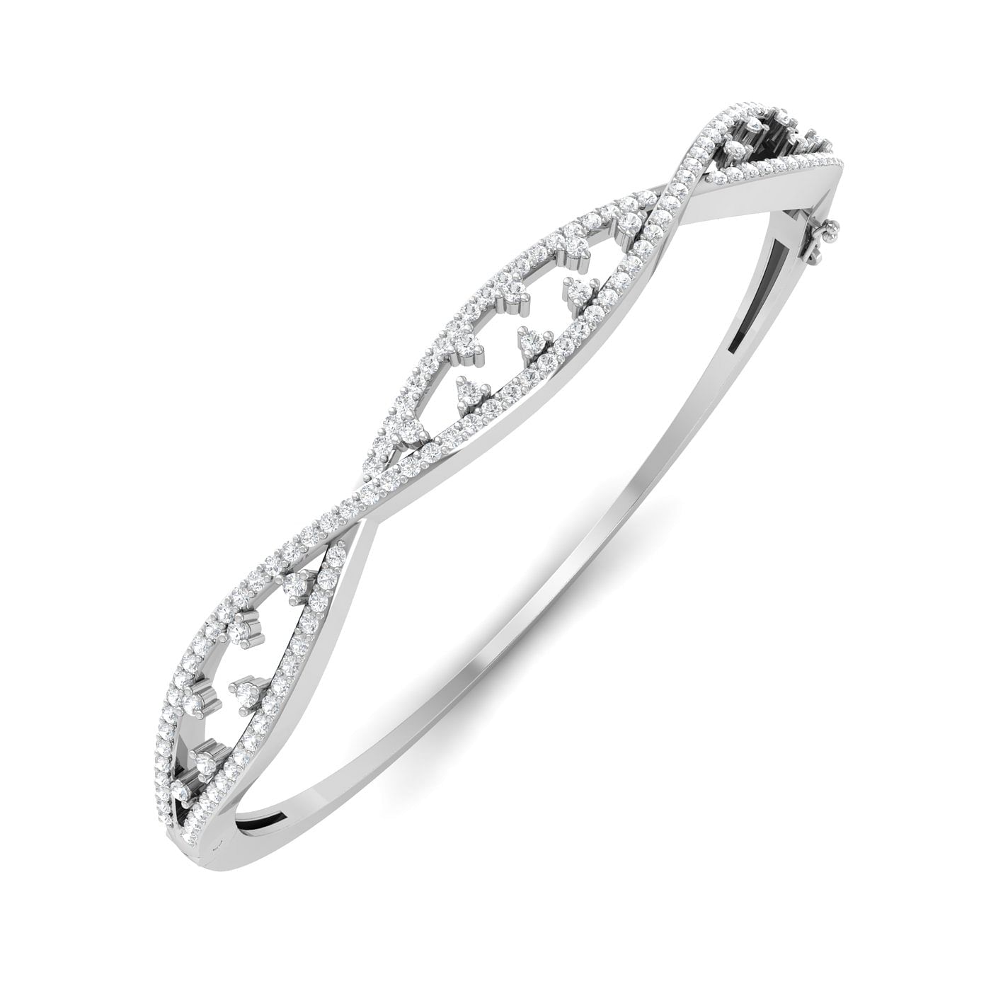white gold Heidi Diamond Bracelet for engagement