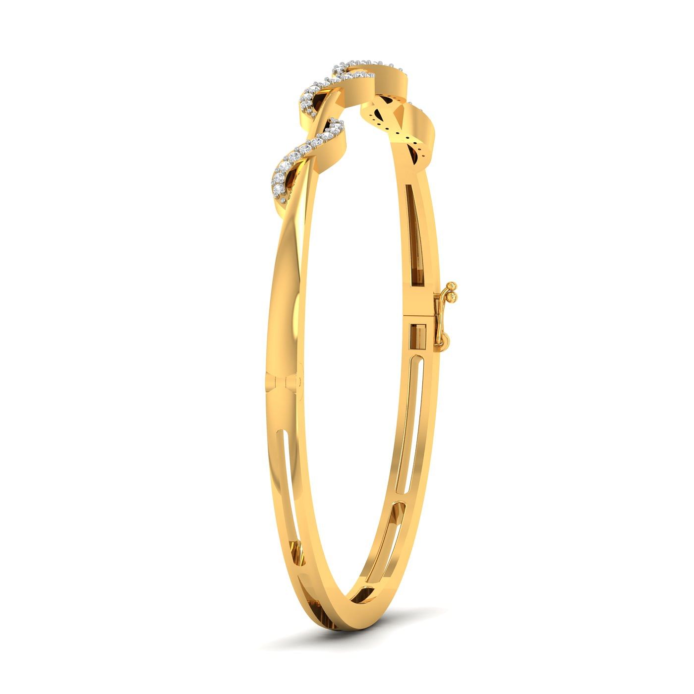 Yellow gold Katherine Diamond Bracelet