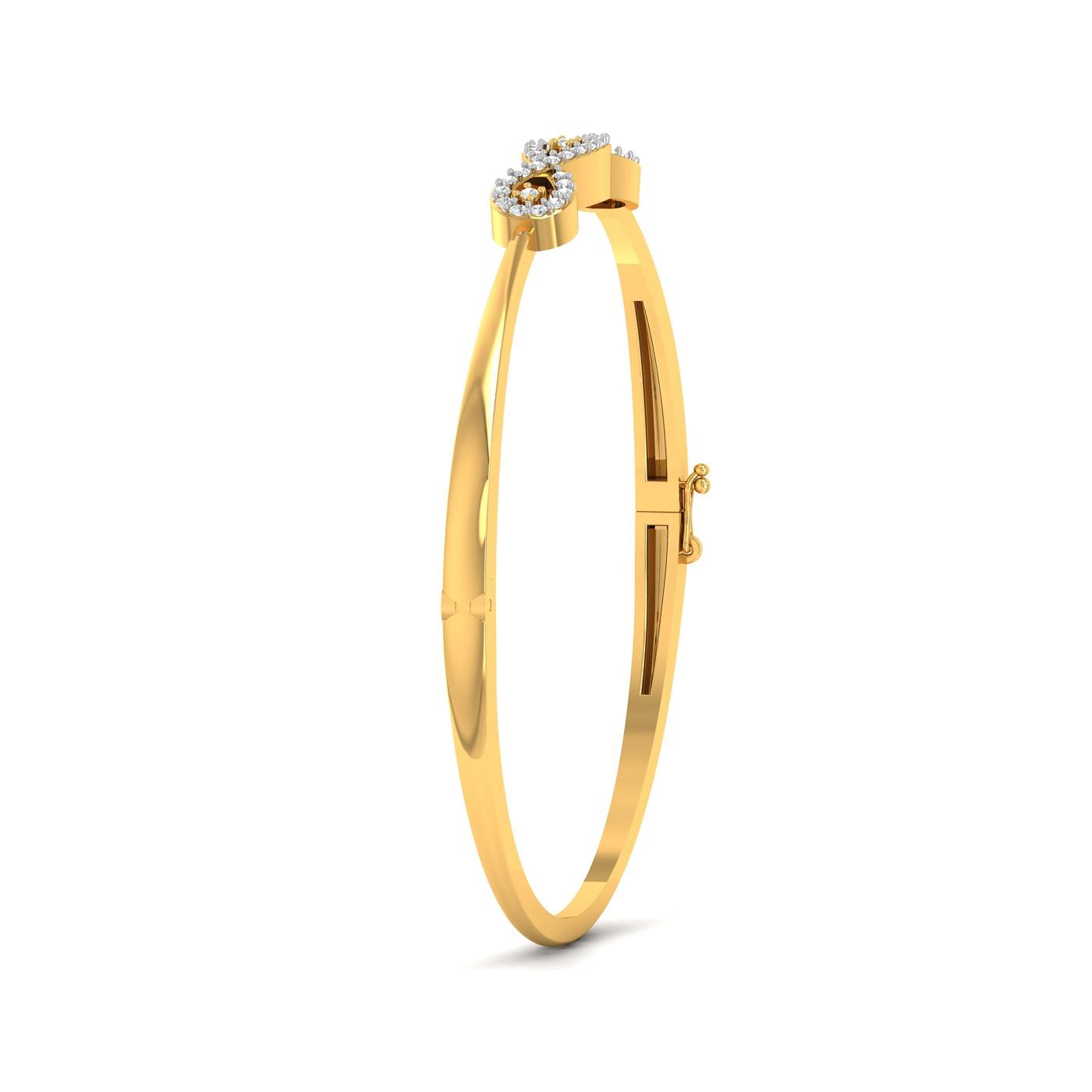 Yellow gold Louise Diamond Bracelet