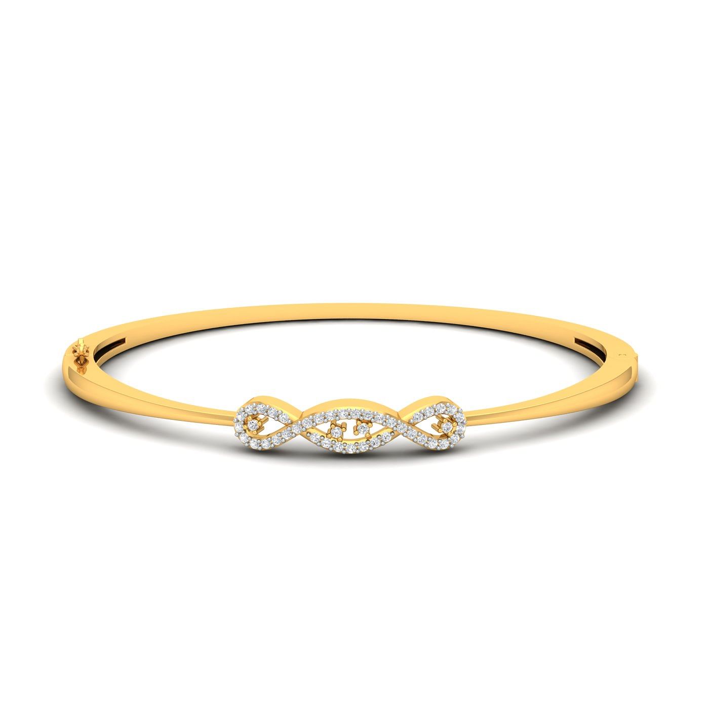 Yellow gold Louise Diamond Bracelet