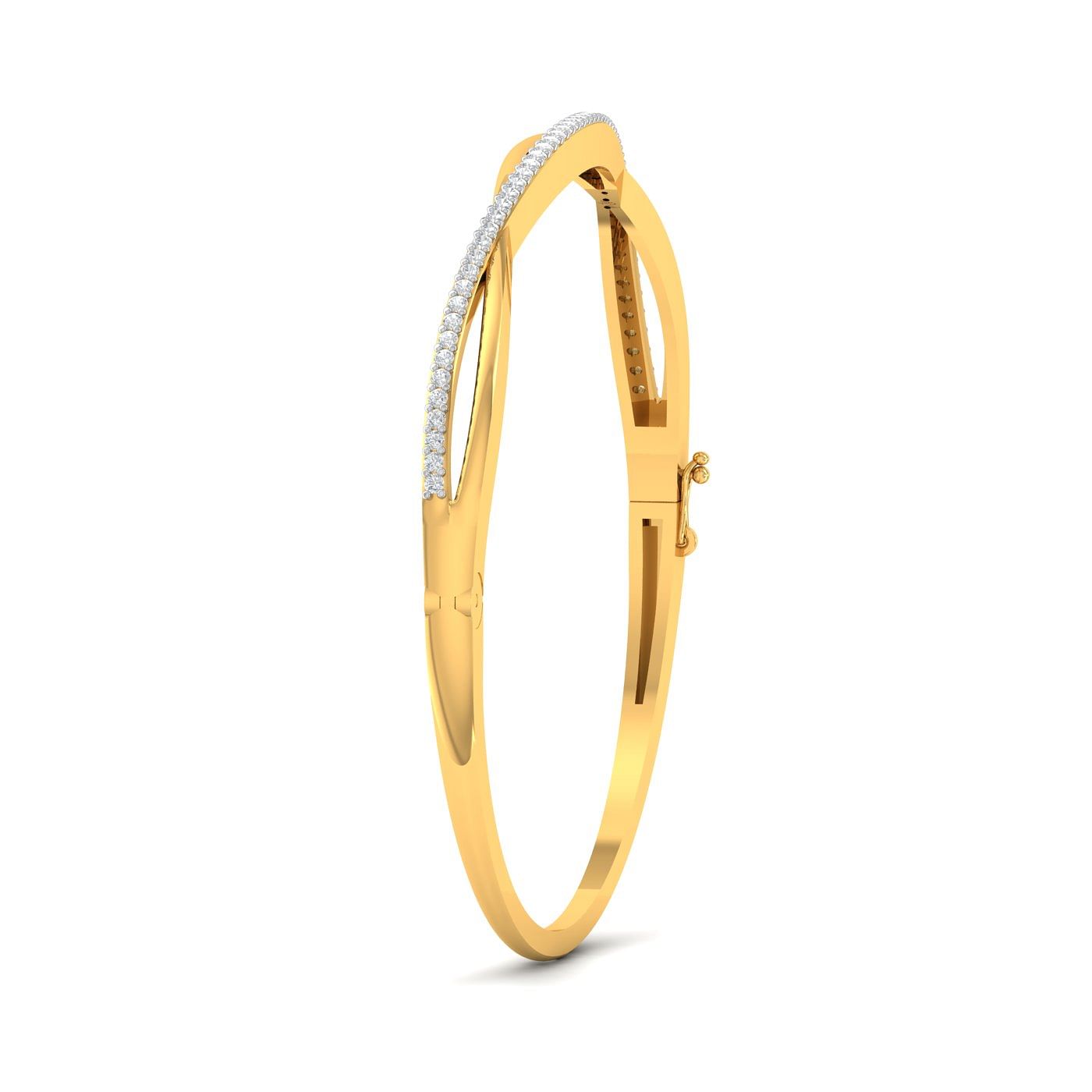 yellow gold Natalie Diamond Bracelet for women