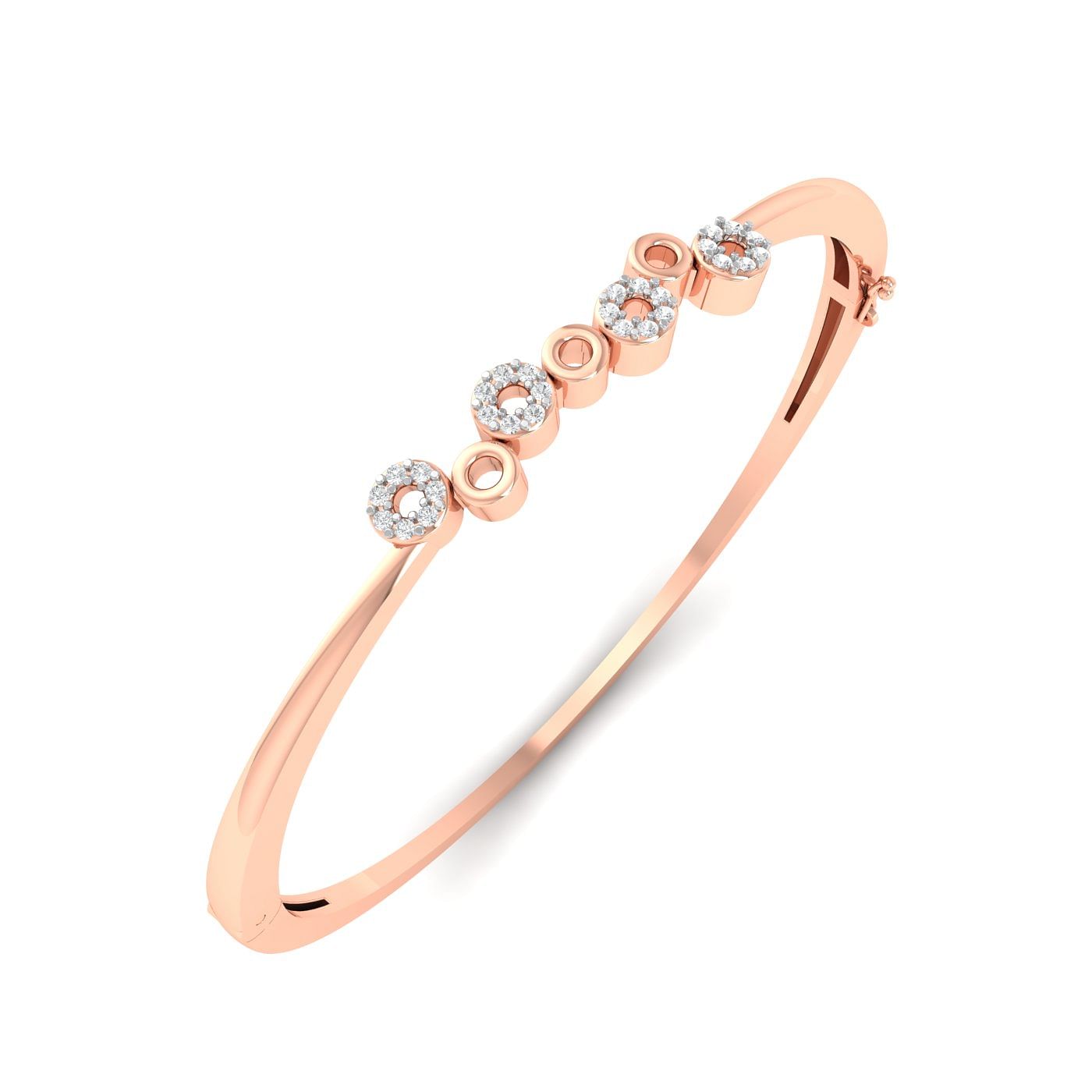 Engagement design rose gold Rebecca Diamond Bracelet