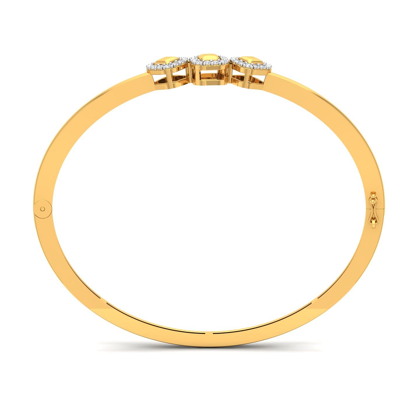 Yellow gold Chloe Diamond Bracelet for women
