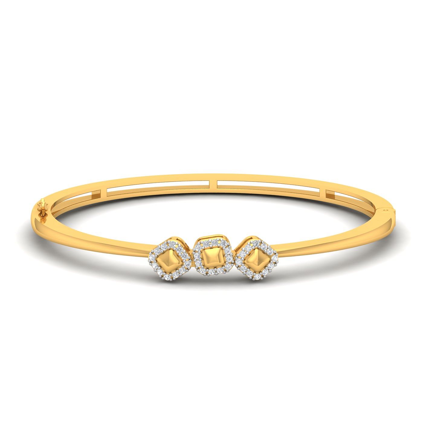 Yellow gold Chloe Diamond Bracelet for women