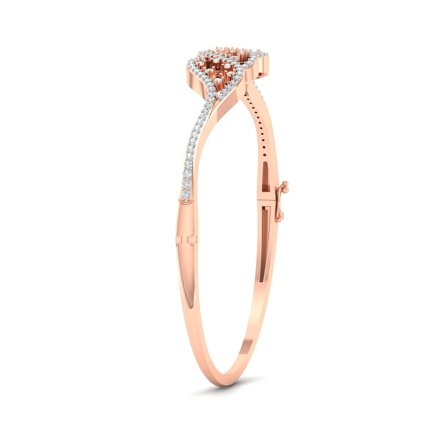 Designer engagement rose gold Kaylee Diamond Bracelet