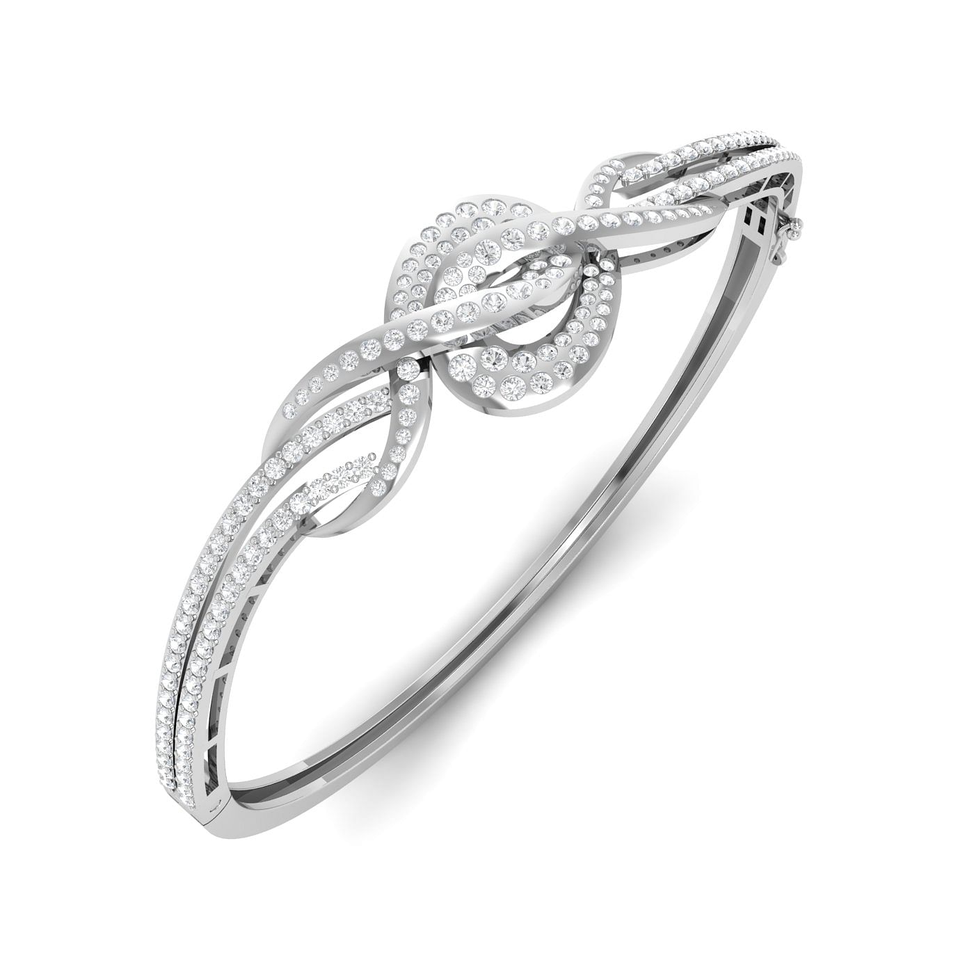Wedding design Estela Diamond Bracelet with white gold