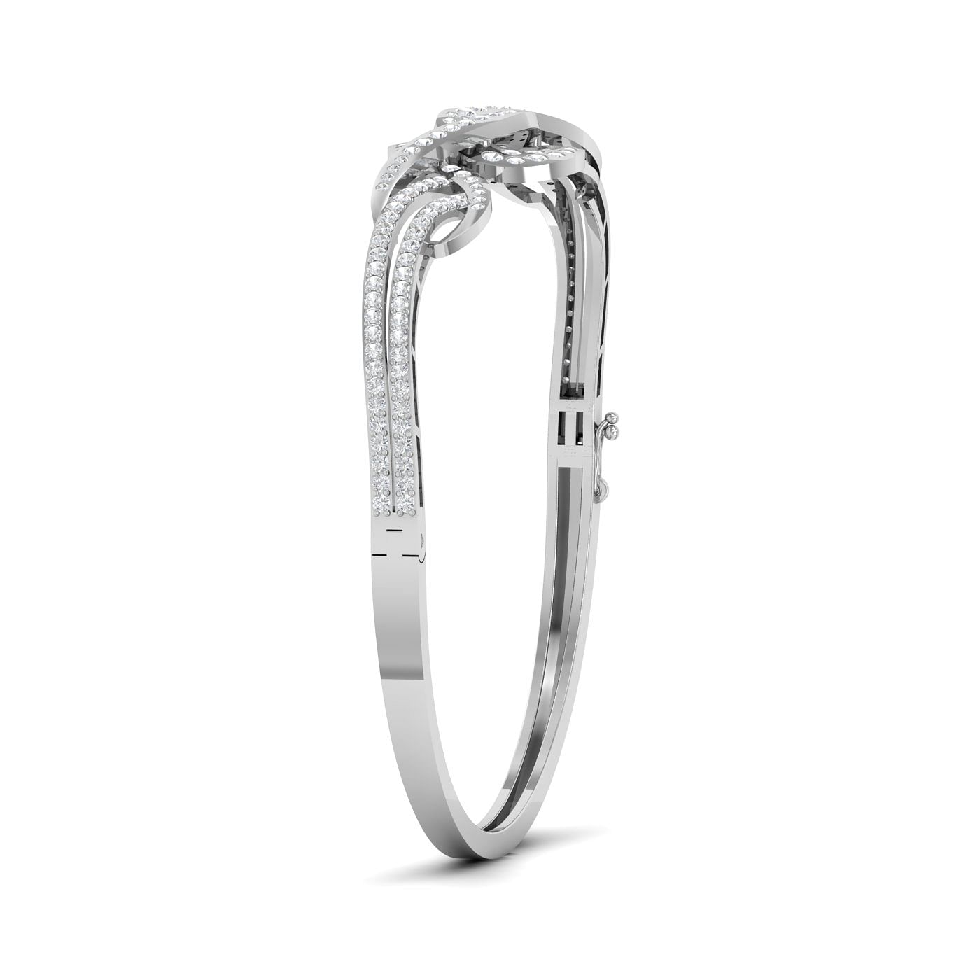 Wedding design Estela Diamond Bracelet with white gold