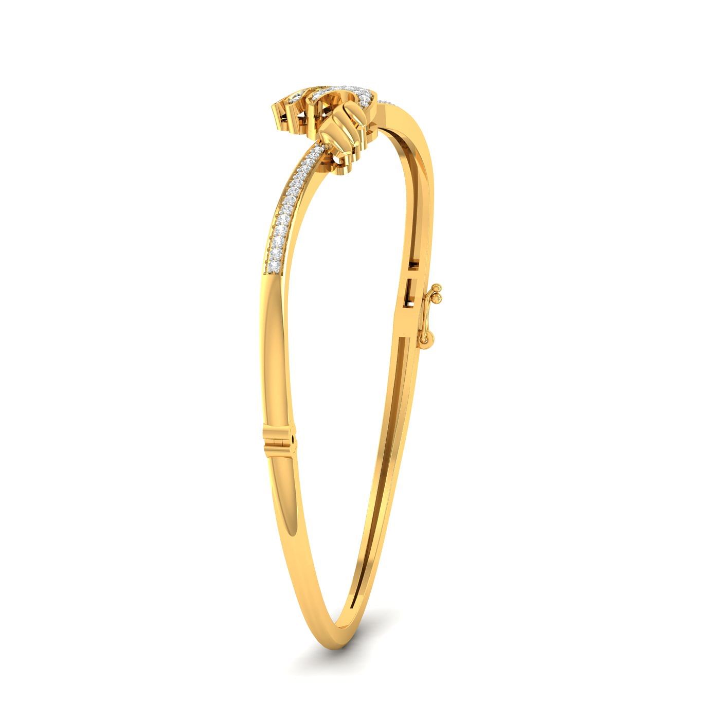 yellow gold Dulce Diamond Bracelet for women