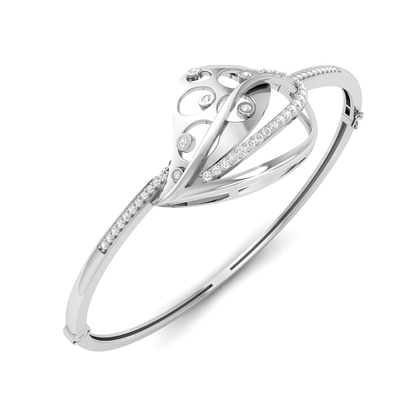 Charo Diamond Bracelet With White Gold