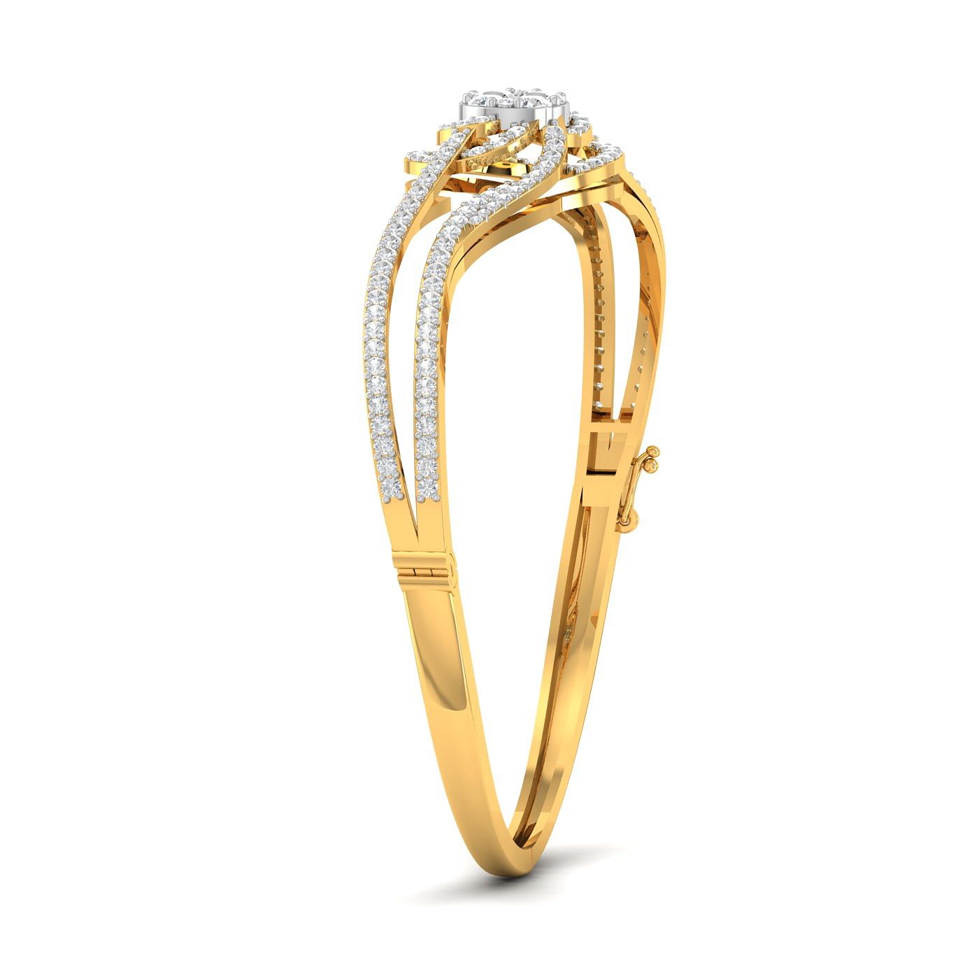 Yellow gold Agota Diamond Bracelet