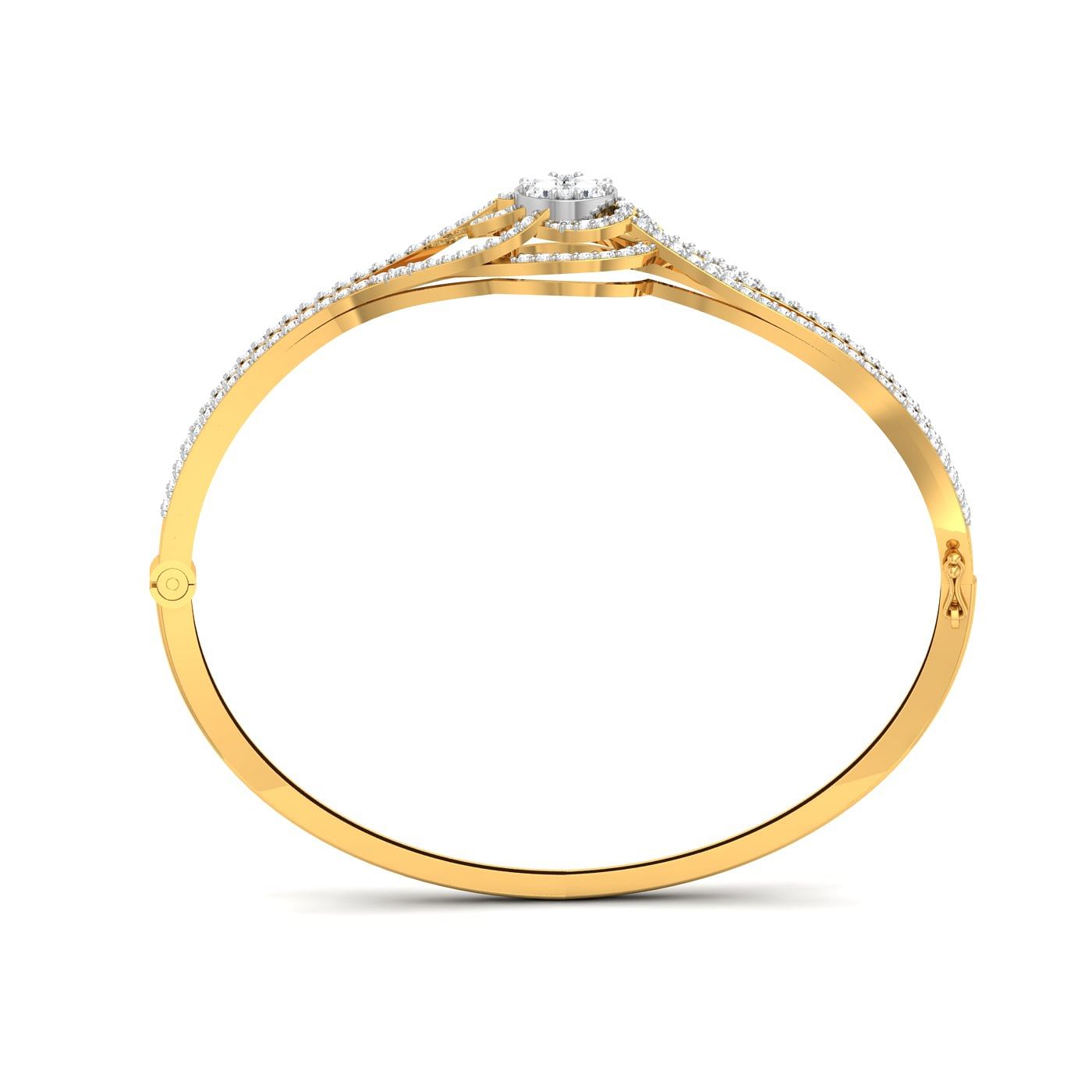 Yellow gold Agota Diamond Bracelet