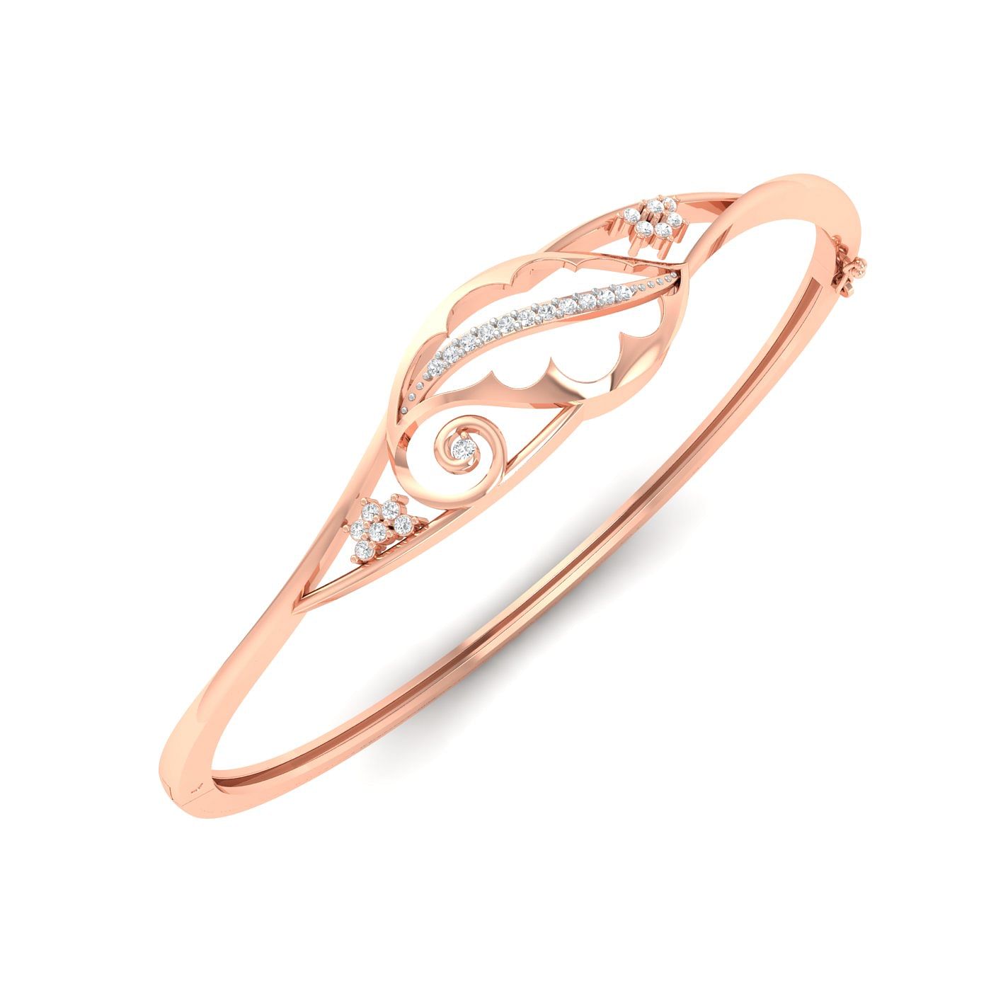 Rose gold Nieve Diamond Bracelet for women