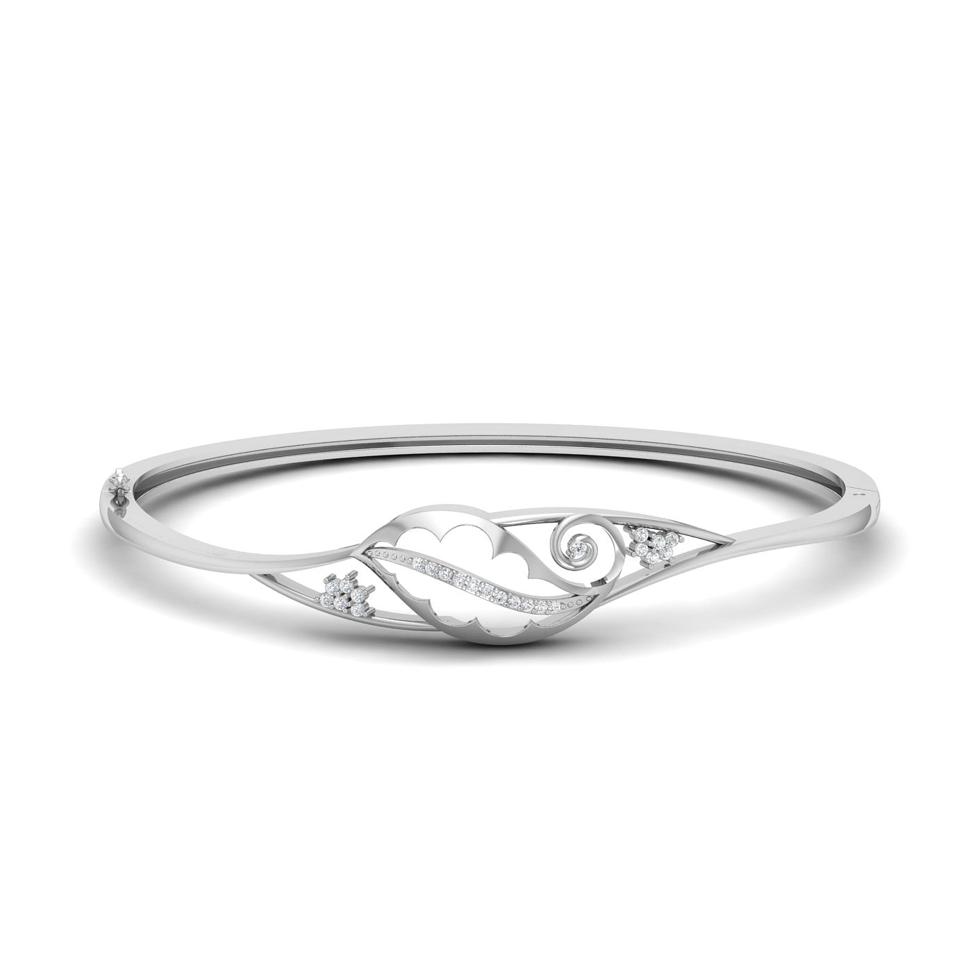 White gold Nieve Diamond Bracelet for women