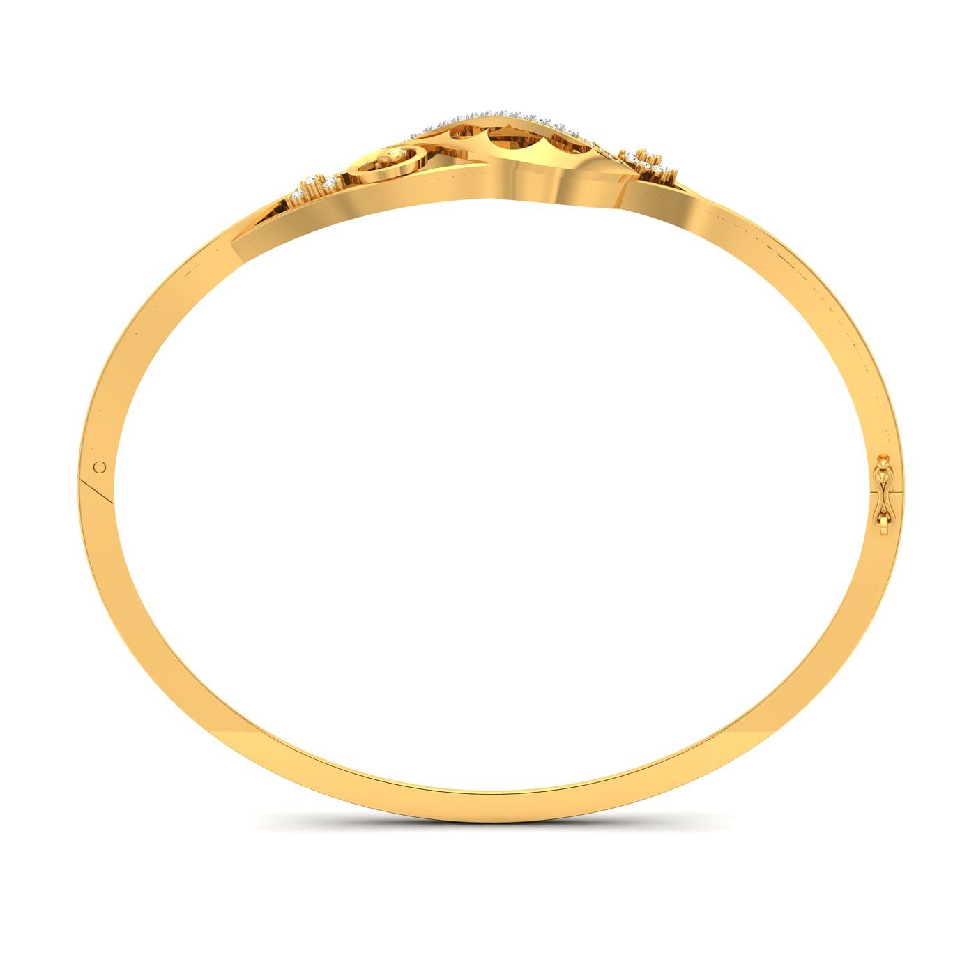 Yellow gold Nieve Diamond Bracelet for women