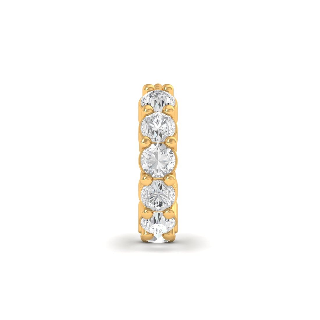 18k Yellow Gold Sarah Diamond Earrings for women