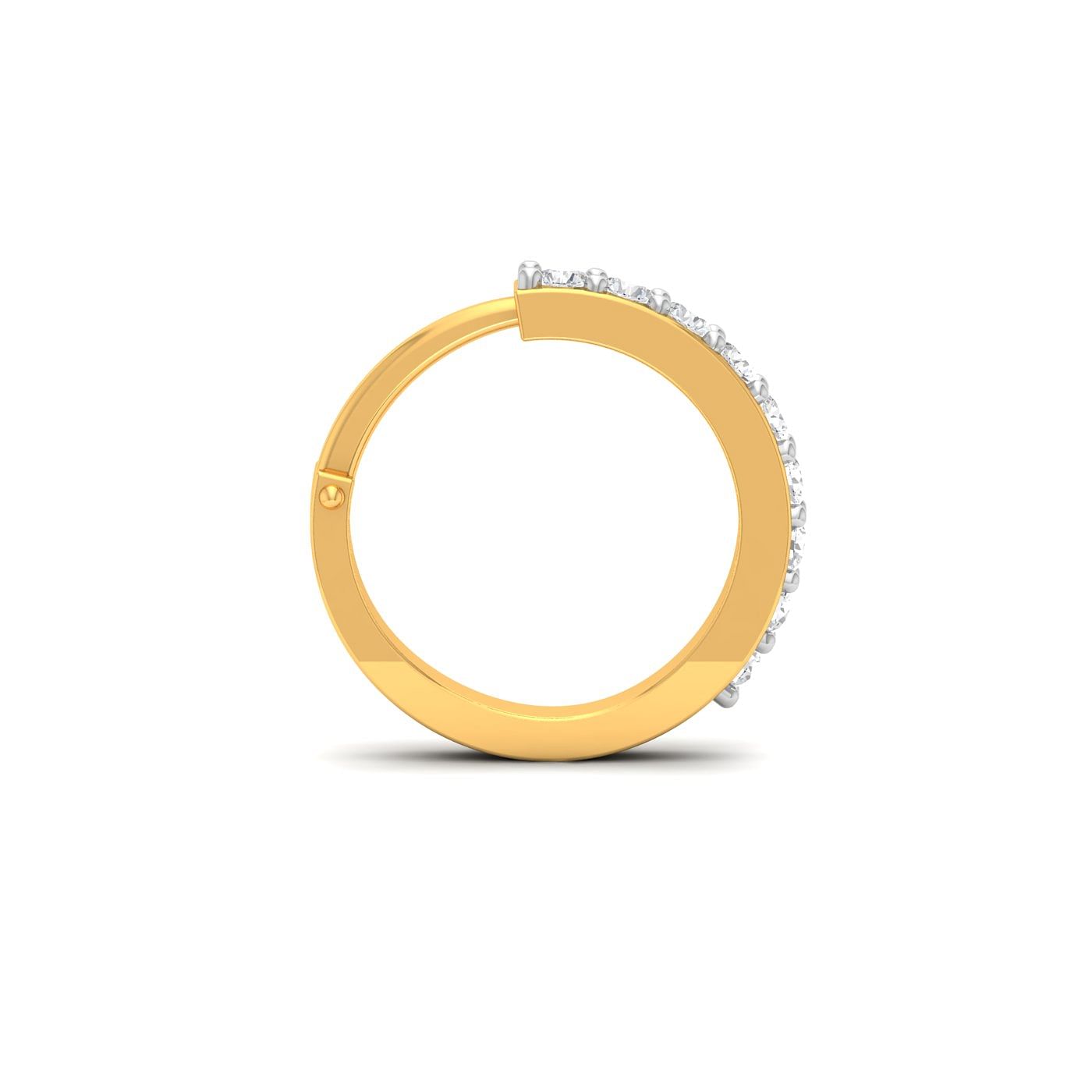 Sania Mirza Nose Ring With Yellow Gold