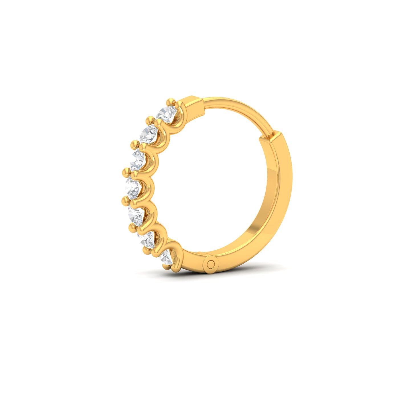 Designer Diamond Nose Ring For Women