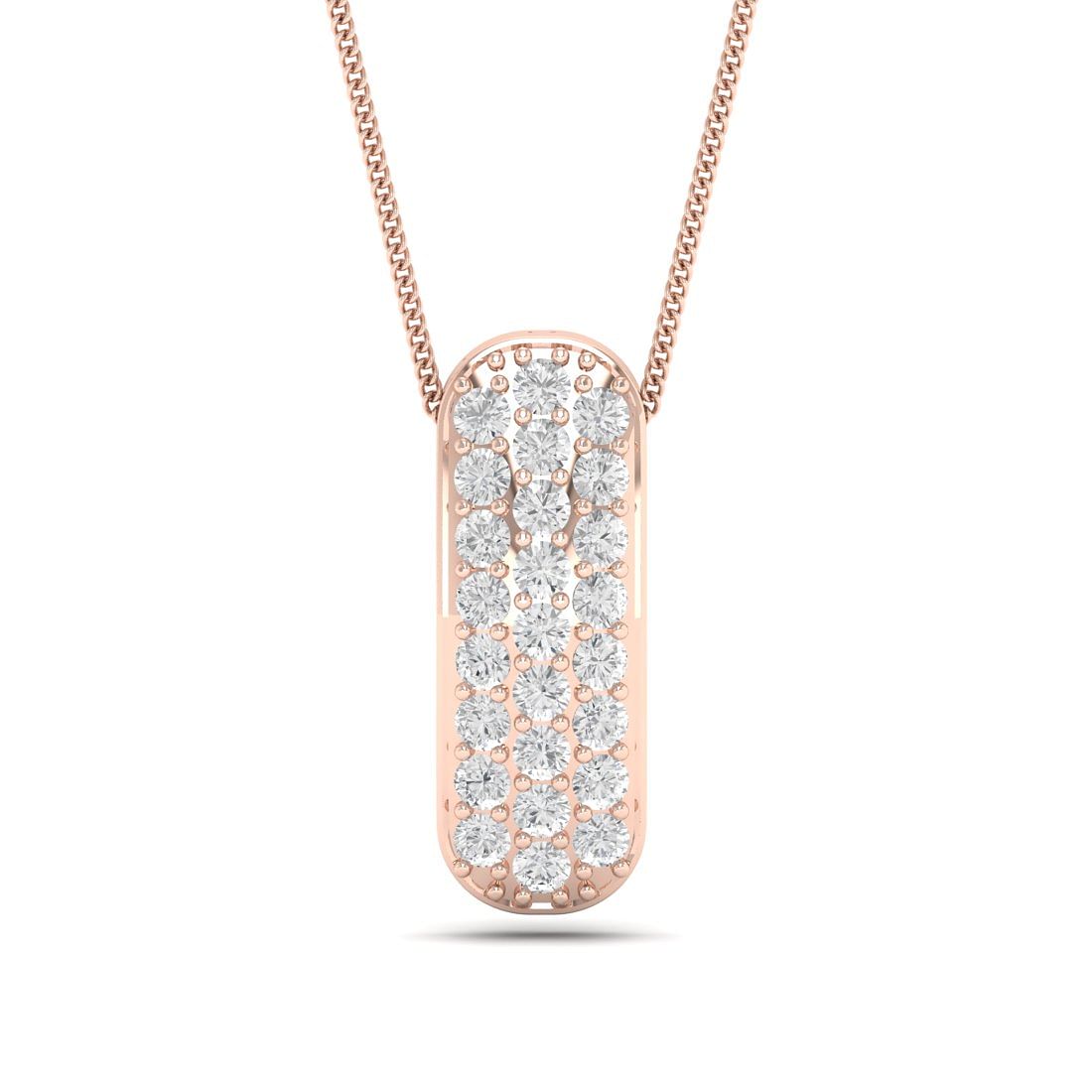 Office wear bhavna diamond pendant for women