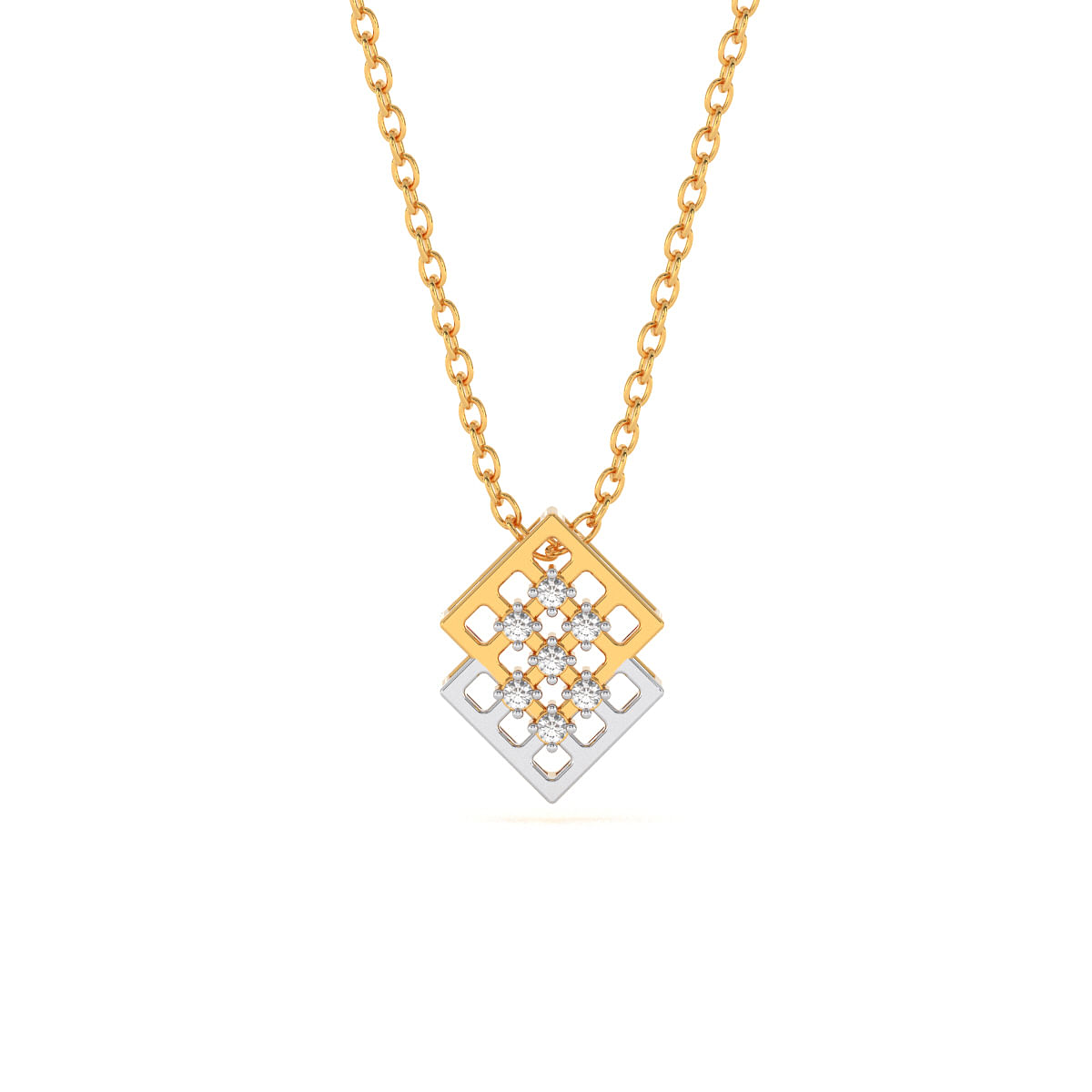 Yellow gold Ryleigh Diamond Pendant