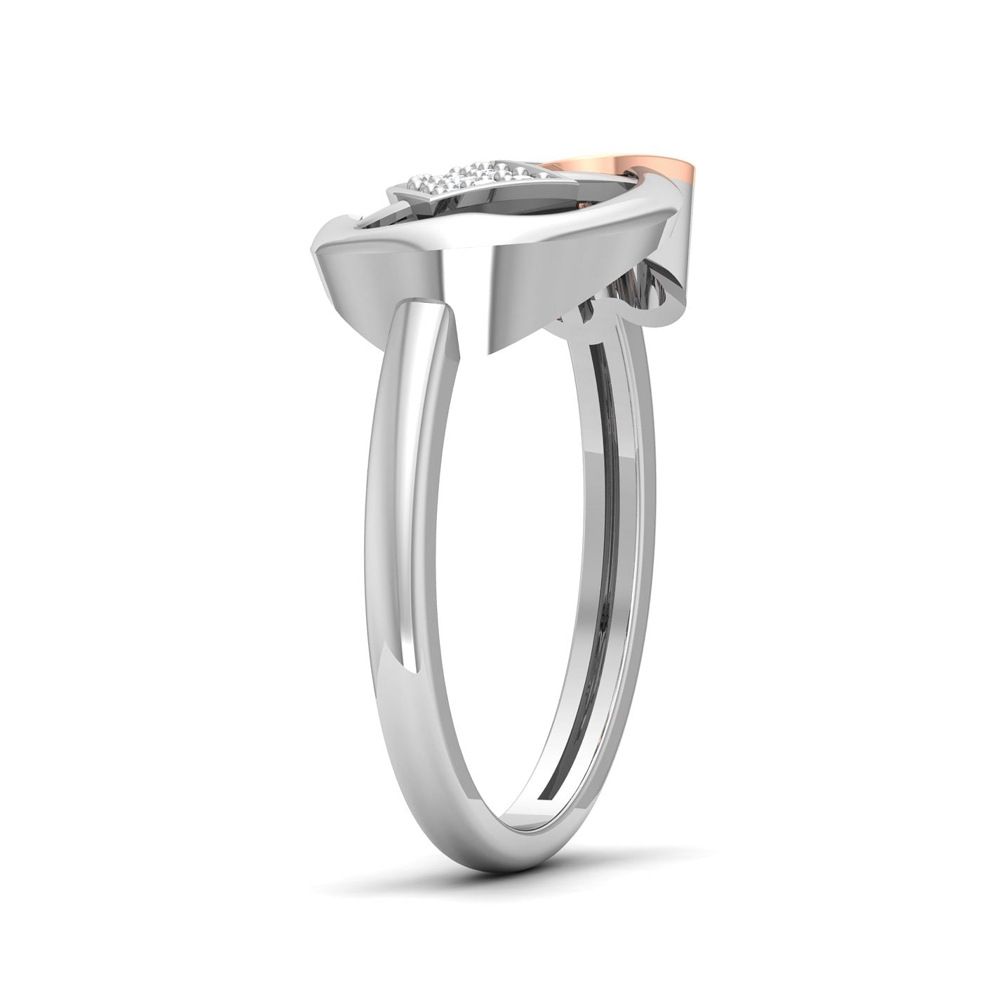 Isabel Diamond Ring With White Gold
