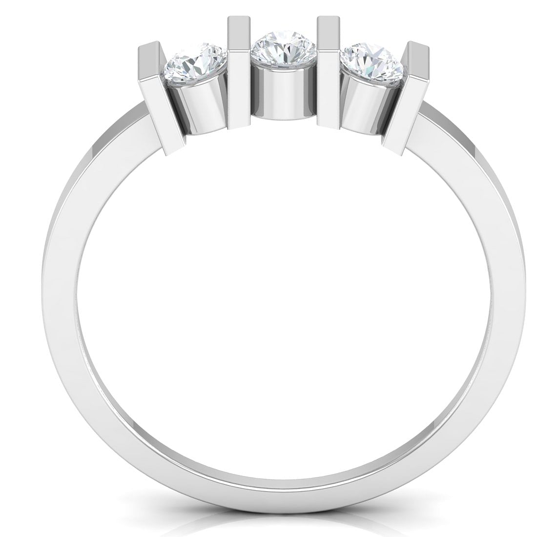 maria diamond ring with white gold