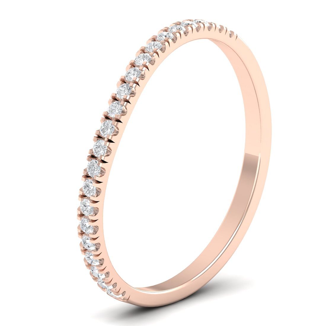 Rose gold Olivia Diamond Band For Her