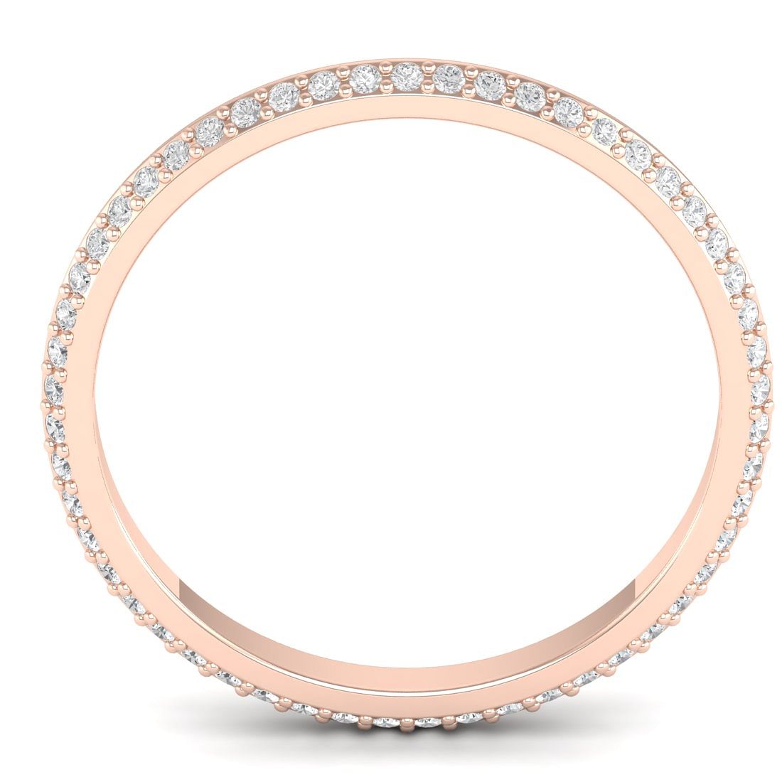Dayita Rose Gold Diamond Ring For Women