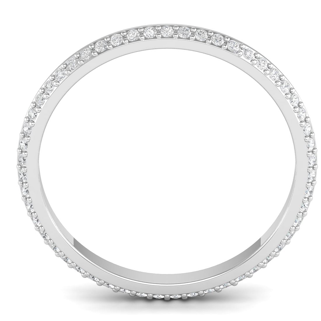 Dayita White Gold Diamond Ring For Women