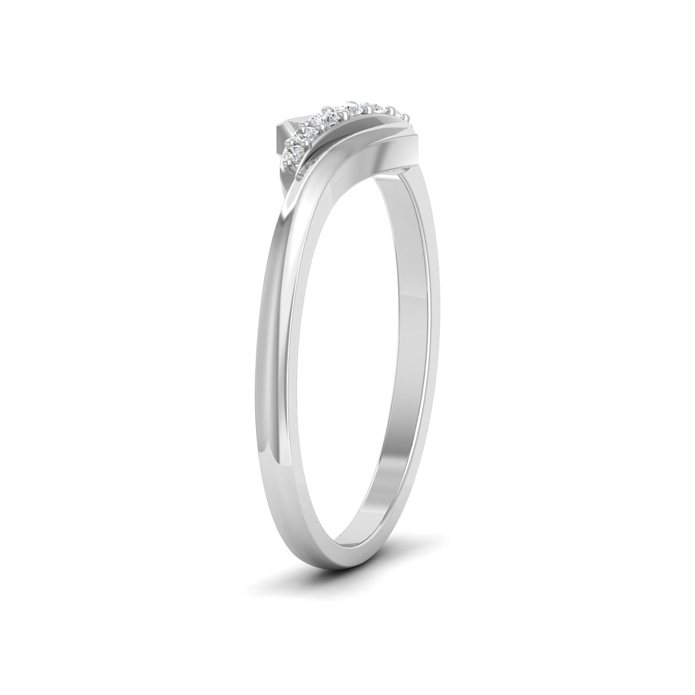 Juliette Daily Wear Diamond Ring With White Gold For Women