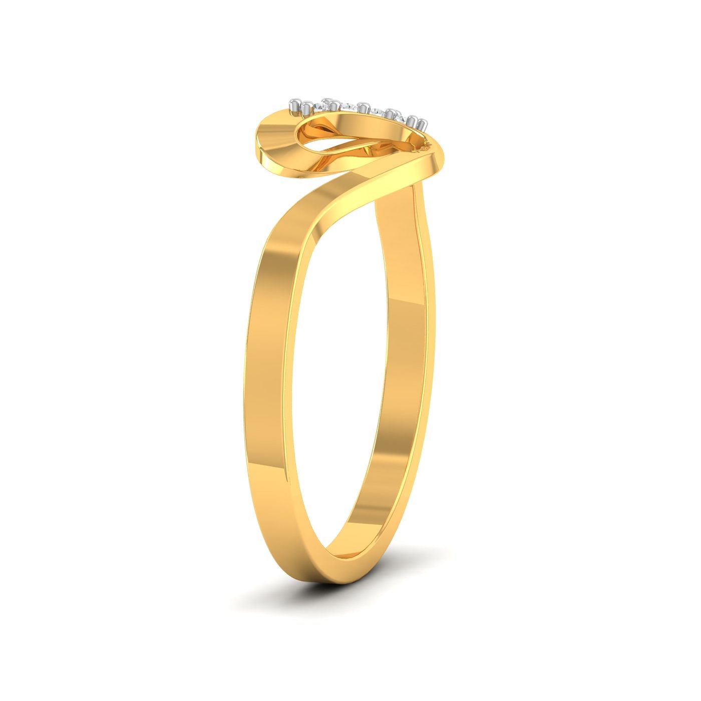Sina Daily Wear Diamond Band For 14k yellow gold bands